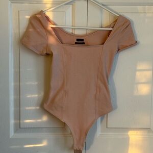 Urban Outfitters Peach Bodysuit
